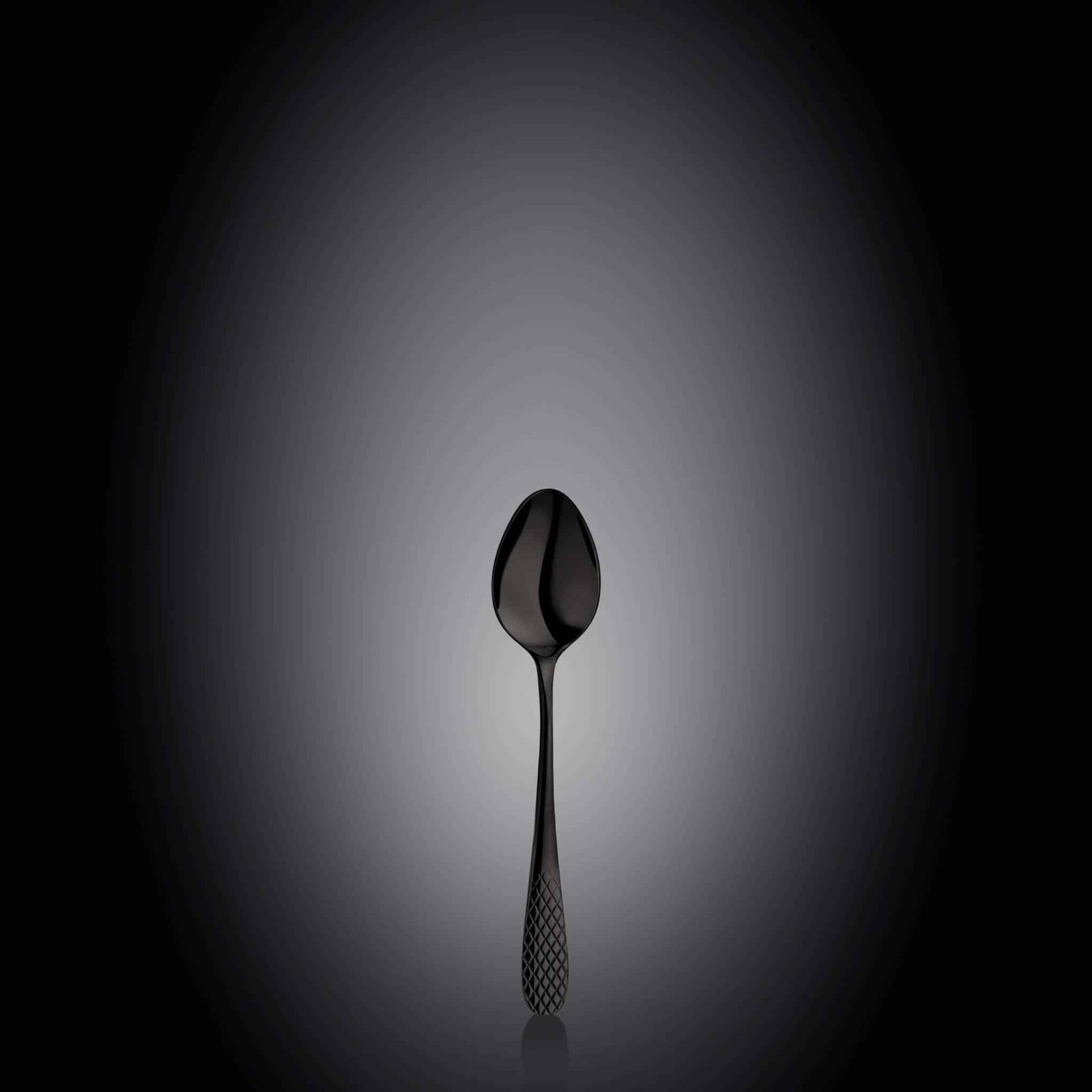Wilmax England UK Stock Assortment Black Coffee Spoon 2 pcs on Blister Pack WL‑9992572B