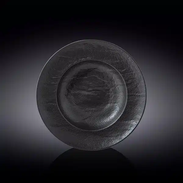 Wilmax England UK Stock Assortment Black Deep Plate WL‑661130A