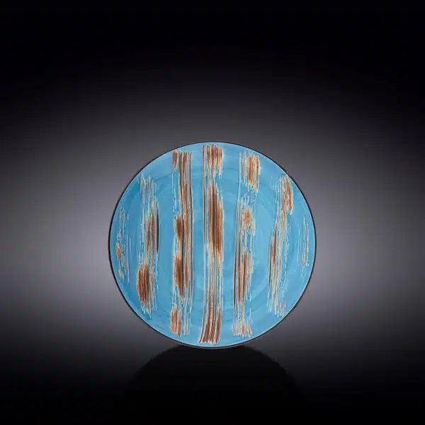 Wilmax England UK Stock Assortment Blue Round Plate WL‑668611A
