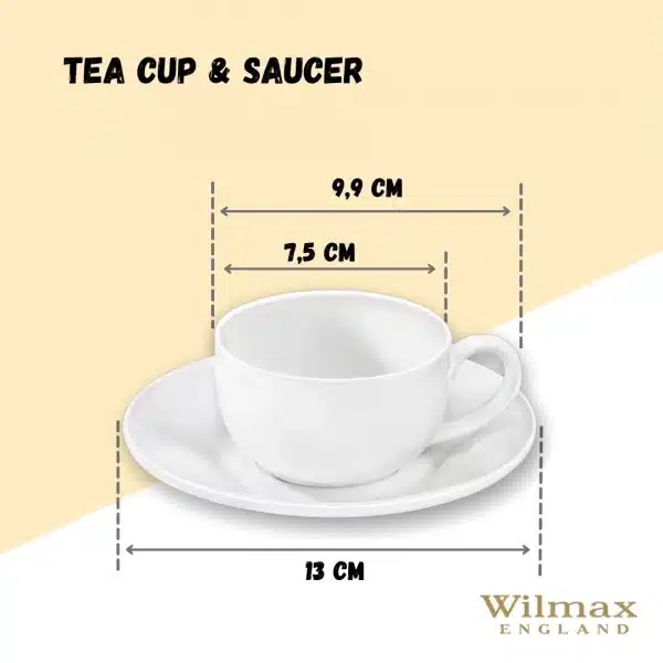 100 ml Coffee Cup & Saucer 100 ml Coffee Cup & Saucer - Image 2
