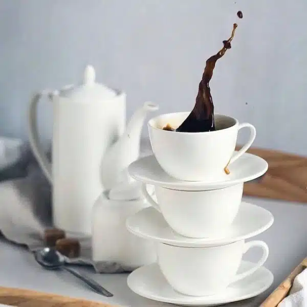 100 ml Coffee Cup & Saucer 100 ml Coffee Cup & Saucer - Image 4