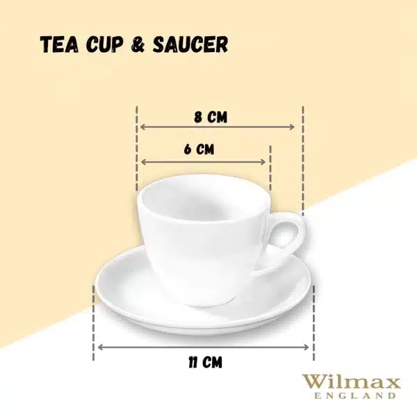 75 ml Coffee Cup & Saucer 75 ml Coffee Cup & Saucer - Image 3