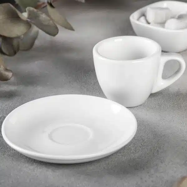 75 ml Coffee Cup & Saucer 75 ml Coffee Cup & Saucer - Image 4