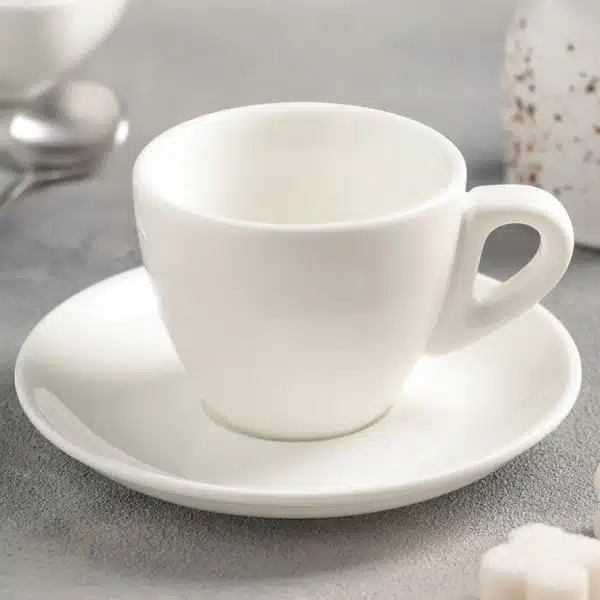 75 ml Coffee Cup & Saucer 75 ml Coffee Cup & Saucer - Image 6