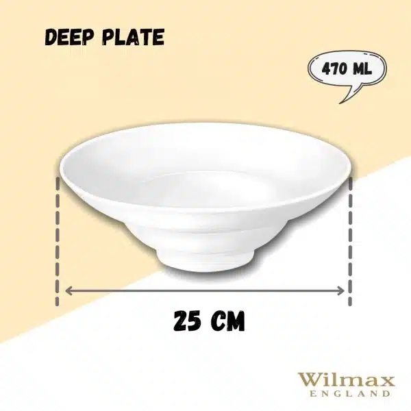 Deep Plate 25 cm 470 ml Deep Plate 25 cm 470 ml - Image 2