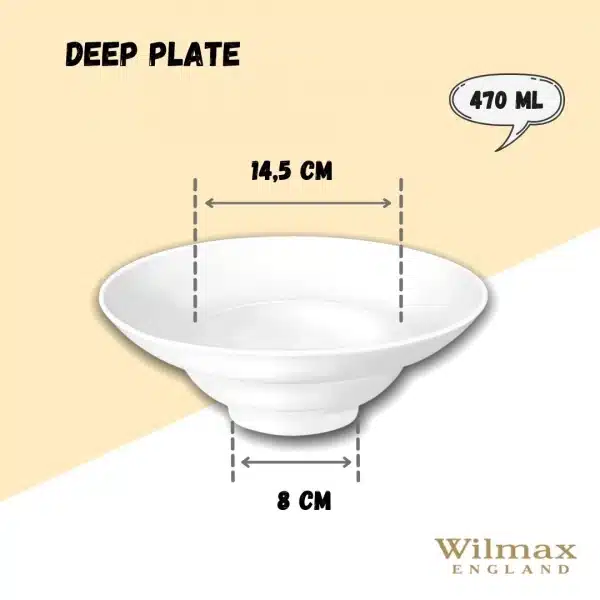 Deep Plate 25 cm 470 ml Deep Plate 25 cm 470 ml - Image 3