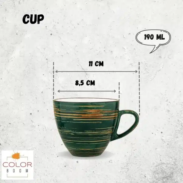 Green Cup 190 ml Green Cup 190 ml - Image 3