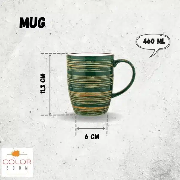Green Mug 460 ml Green Mug 460 ml - Image 2