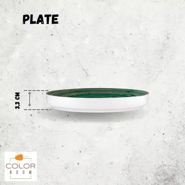 Green Plate 23 cm Green Plate 23 cm - Image 3