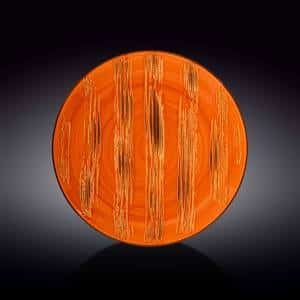 Orange Round Plate 28 cm