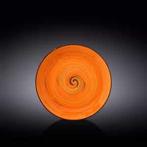 Orange Round Plate 20.5 cm
