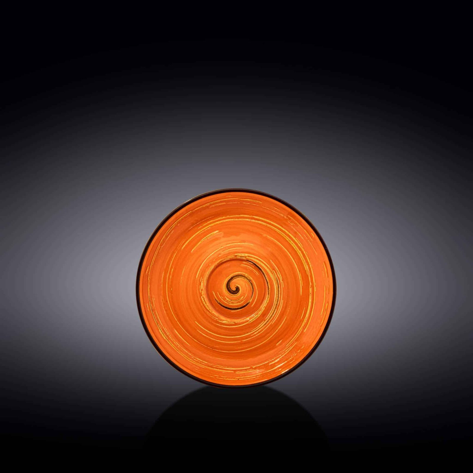 Wilmax England UK Stock Assortment Orange Saucer WL‑669335B