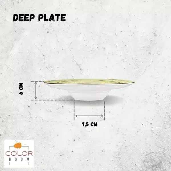 Pistachio Deep Plate 24 cm Pistachio Deep Plate 24 cm - Image 5