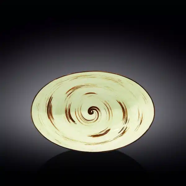 Wilmax England UK Stock Assortment Pistachio Oval Bowl WL‑669141A