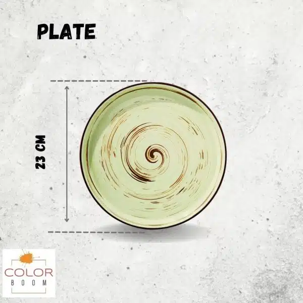 Pistachio Plate 23 cm Pistachio Plate 23 cm - Image 4