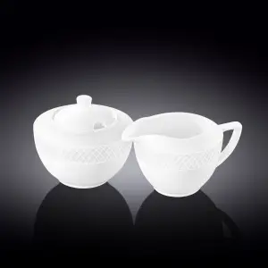 Sugar Bowl 340 ml & 300 ml Creamer Set Of 2