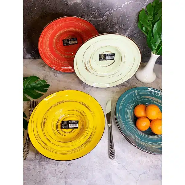 Yellow Deep Plate 24 cm Yellow Deep Plate 24 cm - Image 6