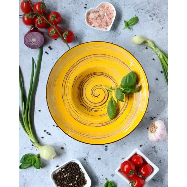 Yellow Deep Plate 24 cm Yellow Deep Plate 24 cm - Image 7