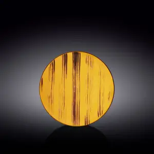 Yellow Round Plate 18 cm