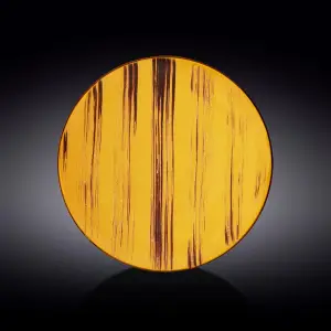Yellow Round Plate 28 cm