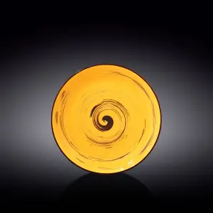 Yellow Round Plate 20.5 cm