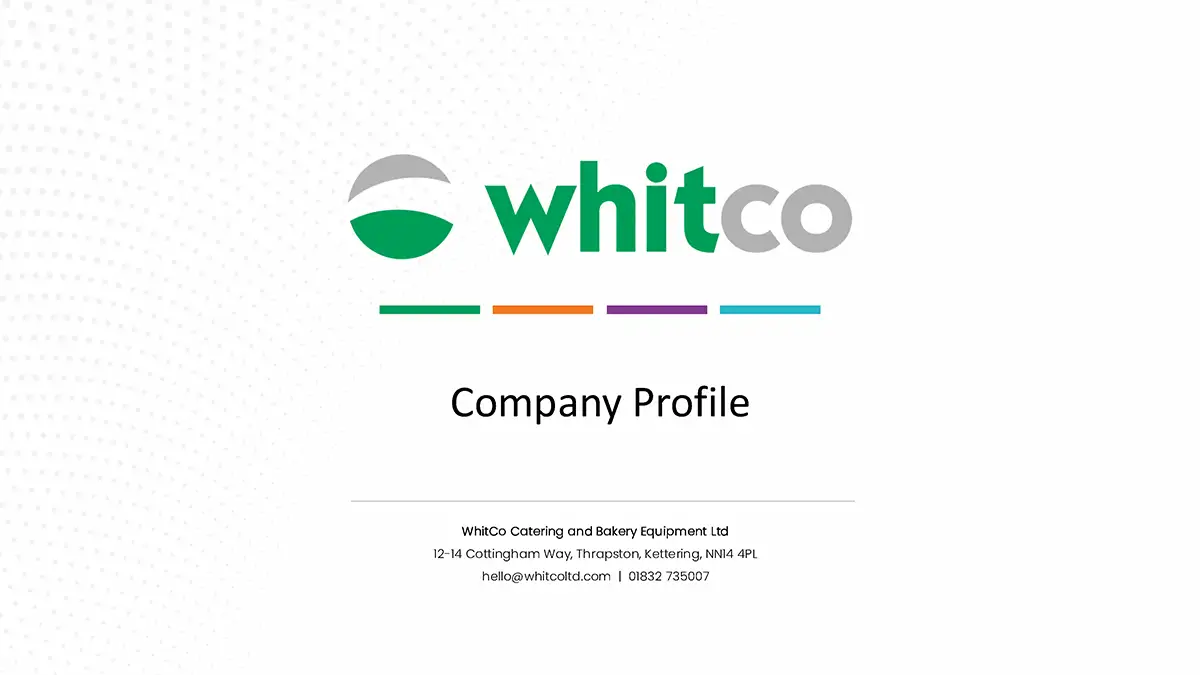 Design WhitCo Company Profile cover