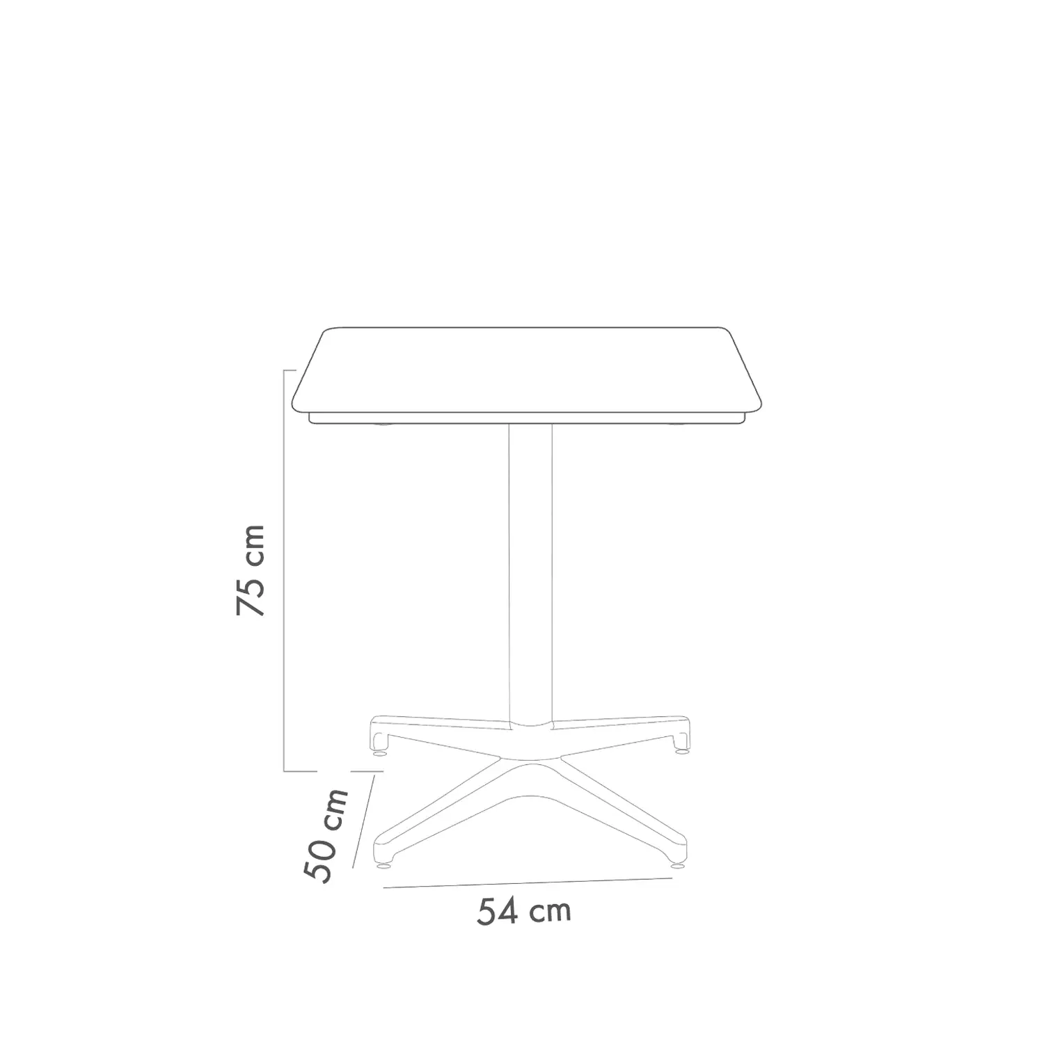 Table MOON | 70x70 cm Table MOON | 70x70 cm - Image 2