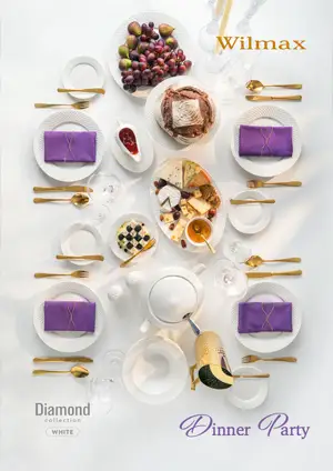 Wilmax England™ Tableware - Brands WILMAX Diamond 2025 White eng